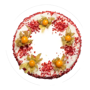 Kohupiima- vaarika trühvlitort