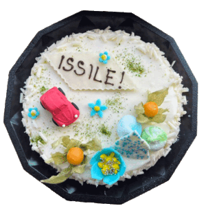 Kohupiima- vaarika trühvlitort